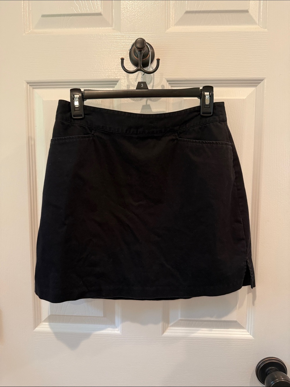 Lady Hagen Black Women's A-Line Skort